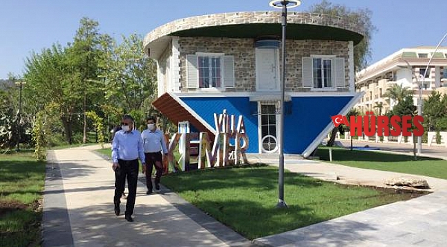 Kemer'in yeni yüzü Atatürk Parkı