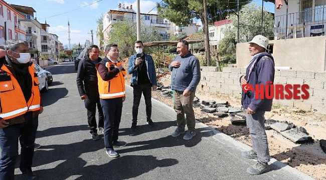Kepez'de kilit taşlı yolların dönüşümü tamam