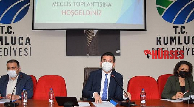 Kumluca Belediyesi Meclis toplantısı yapıldı