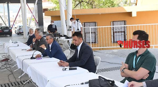 Kuzdere imar planlarıyla ilgili bilgilendirme toplantısı yapıldı