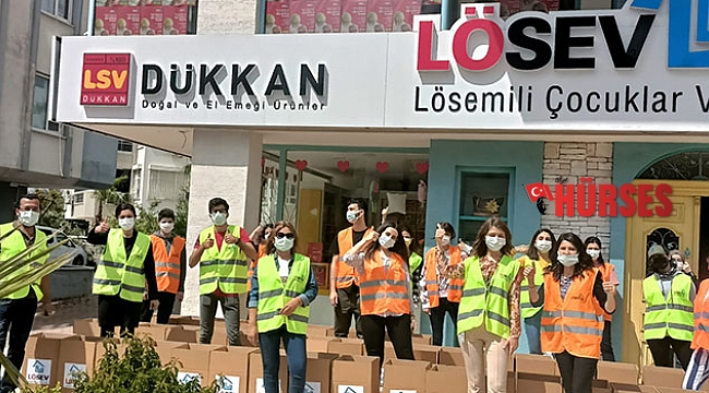 LÖSEV'den koli koli mutluluk