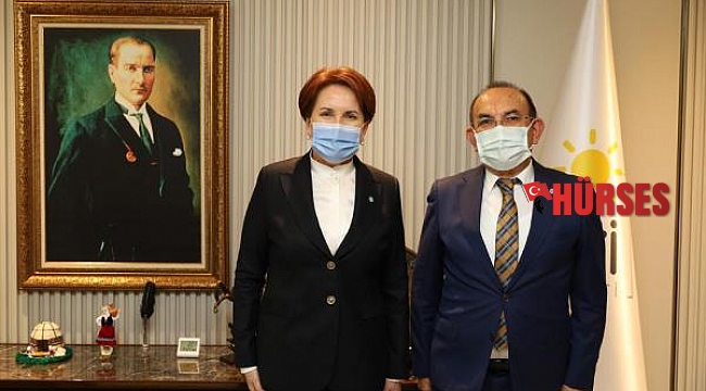 Mehmet Başaran, Akşener'i ziyaret etti
