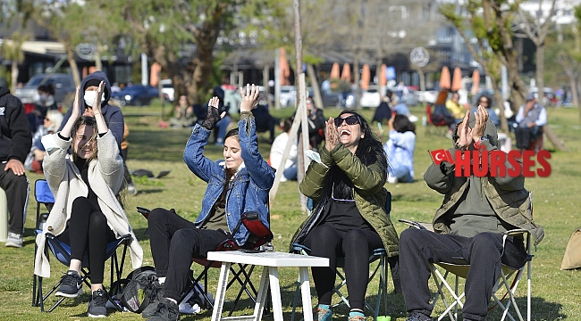 Muratpaşa'da müzik sokakta etkinliği