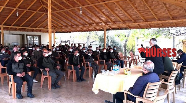 Orman personeline yangın semineri