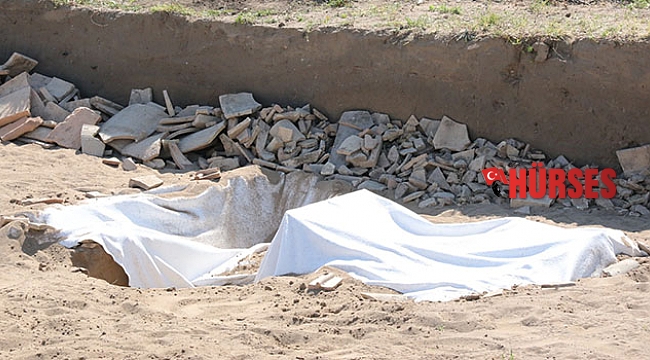 Otellerin ortasında heycanlandıran kazı