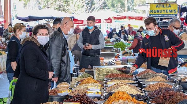 Ramazan öncesi pazarlarda hareketlilik
