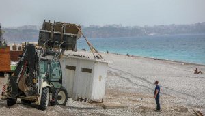 Sahilde yaz hazırlığı