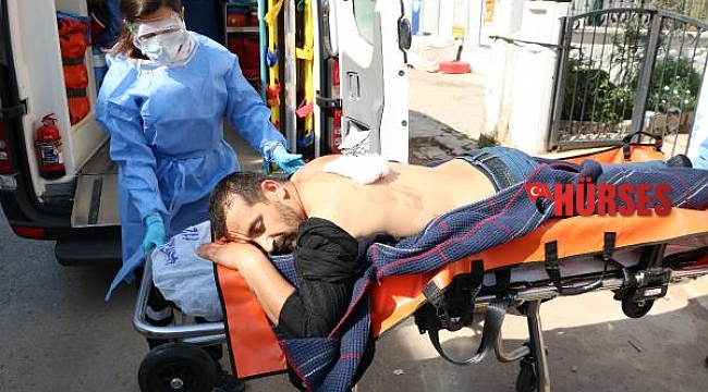 Sırtından yaralandı, kendisini vurduğunu öne sürdü