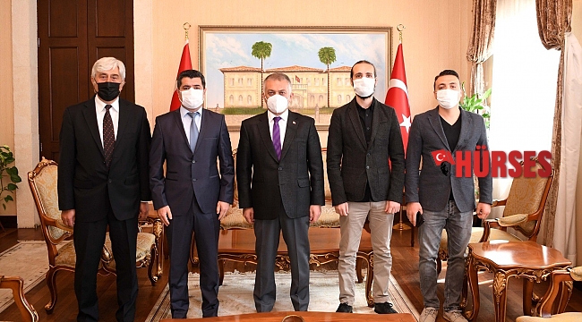 TSYD'den Vali Yazıcı'ya ziyaret