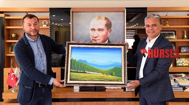 Yörük öykülerini tuvale aktardı