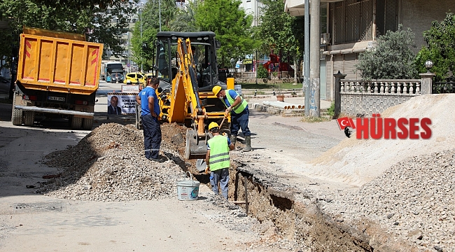 70 yıllık içme suyu hattı yenileniyor