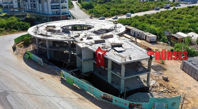 Alanya Belediyesi Kreş ve Gündüz Bakımevi yükseliyor