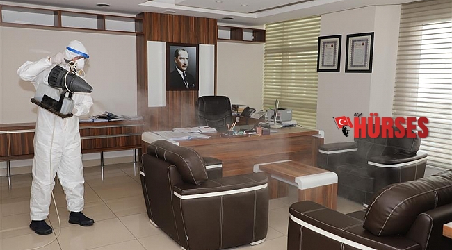 Alanya Belediyesi salgında 7 bin 800 noktada dezenfeksiyon yaptı