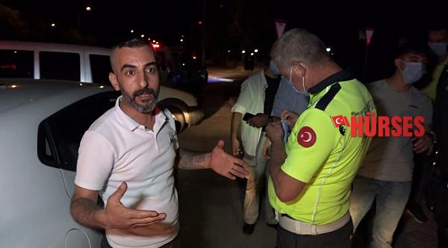 Alkollü ve ehliyetsiz sürücü kovalamacayla yakalandı