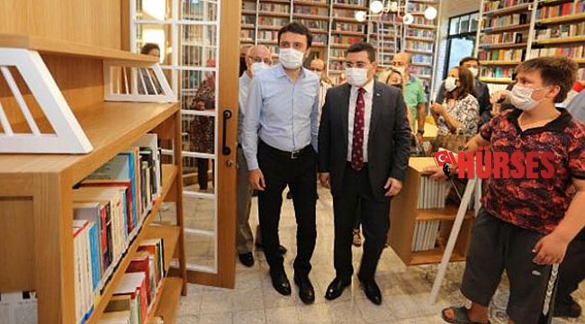 Antalya'nın en zengin kütüphanesi kapılarını açtı