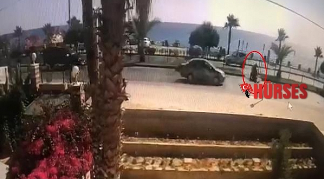 Antalya&#039;da İsveçli kadının öldüğü kaza kamerada