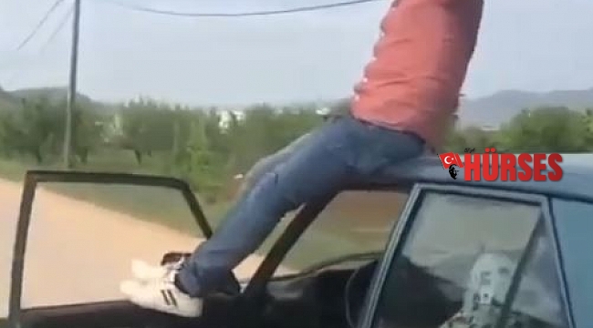 Antalya'da trafikte dehşete düşüren görüntü