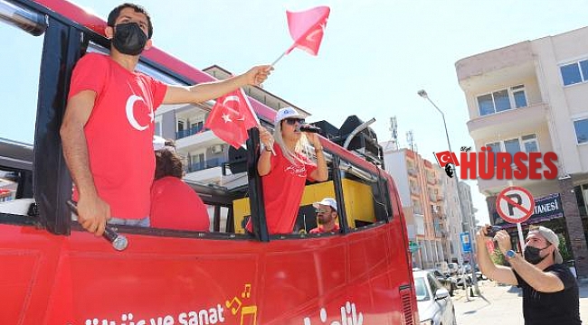 Antalya'nın dört bir yanında 19 Mayıs coşkusu sürüyor