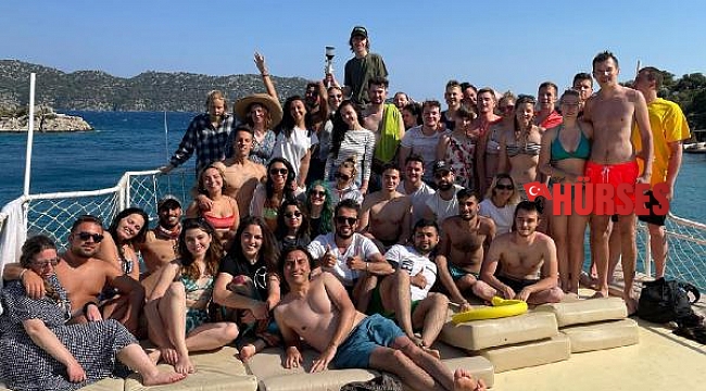 Avrupalı gençler Kaş'ta buluştu