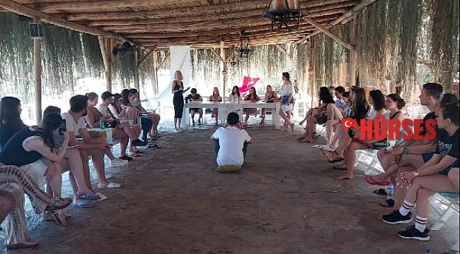 Avrupalı gençler Kaş'ta buluştu