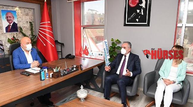 Başkan Esen'den CHP İl Başkan'ı Cengiz'e ziyaret