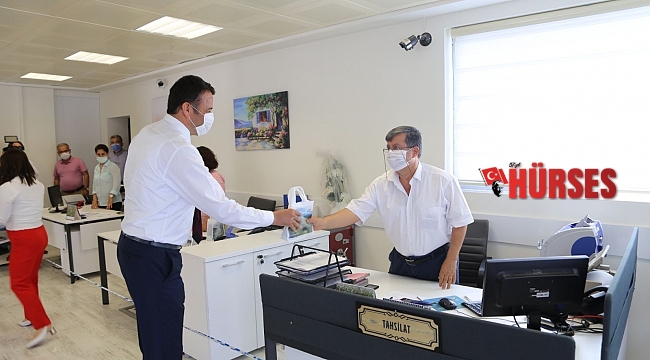 Başkan Ulutaş, personeliyle bayramlaştı