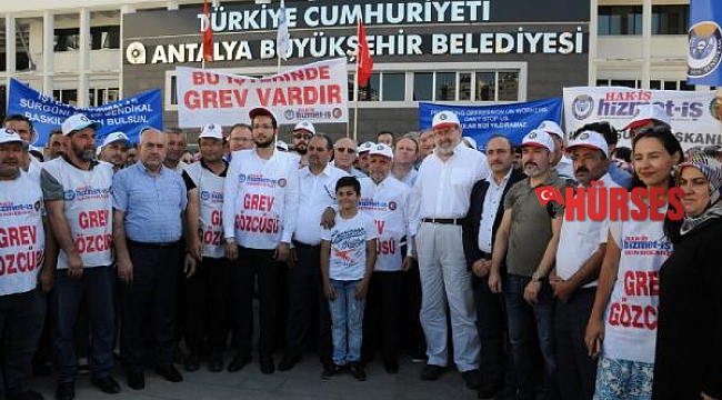Büyükşehirde grev 666 günü doldurdu