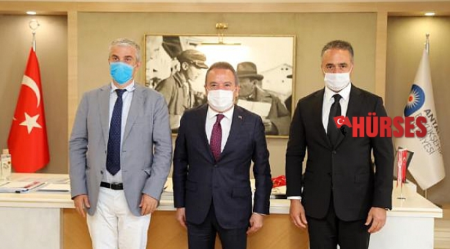 Danimarka Büyükelçisi Annan, Başkan Böcek'i ziyaret etti
