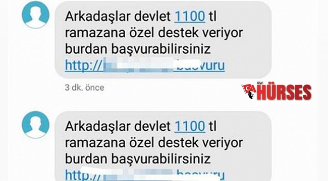 Dolandırıcıların oltalama yöntemiyle 'sosyal yardım' tuzağı