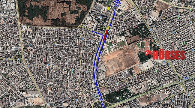 Dumlupınar Bulvarı doğu aksı yarın trafiğe kapatılacak