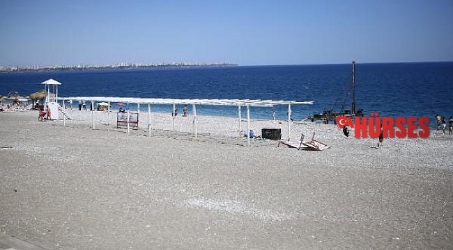 Engelsiz plajda çalışmalar başladı