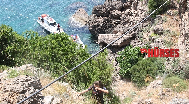 Falezlerde ceset bulundu