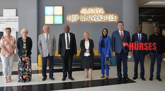 Kenya'nın Ankara Büyükelçisi'nden Alanya HEP'e ziyaret