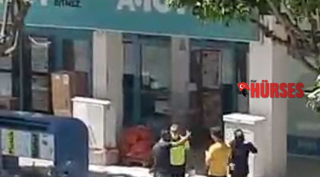 Kimlik vermek istemeyince tartışma karakolda bitti