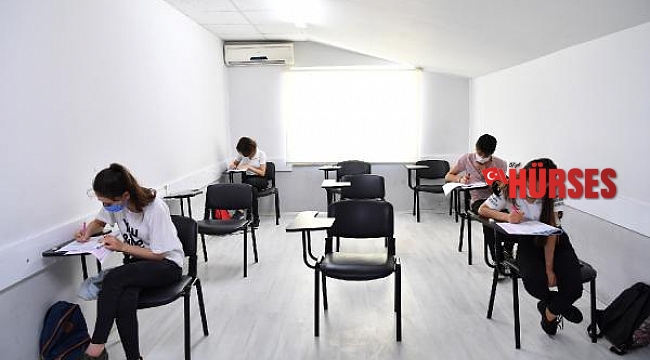 Konyaaltı Etüt Merkezi'nde sınav heyecanı