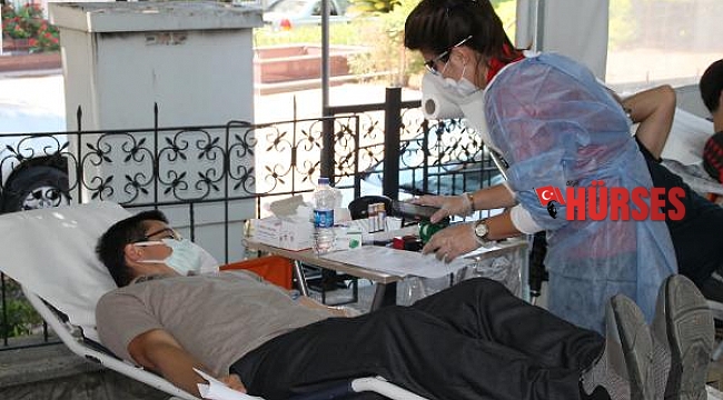 Manavgat MHP'den kan bağışı