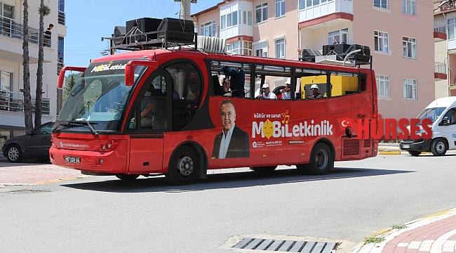 Mobil konserler bugün anneler için düzenlendi
