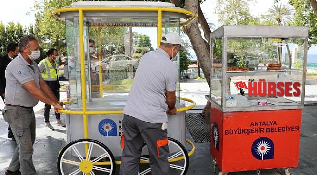 Modern simit tezgâhları esnafa teslim ediliyor