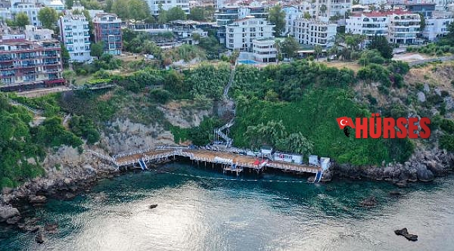 Muratpaşa plajlarına mavi bayrak