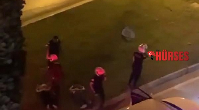Polis ve alkollü sürücü kovalamacası kamerada