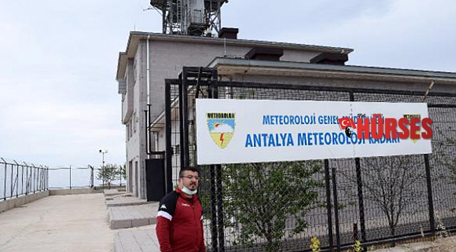 Radar istasyonunun eşsiz manzarası
