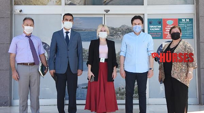 Rektör Özkan Demre'de