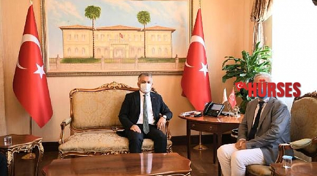 Vali Yazıcı, Danimarka Büyükelçisi Annan'ı ağırladı