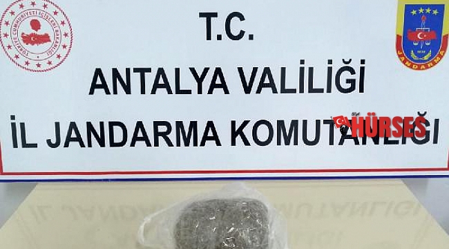 Yolcu otobüsünde uyuşturucuya 1 tutuklama