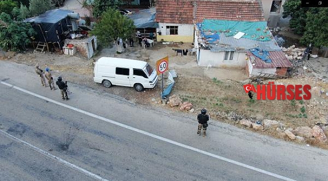 350 jandarmanın katıldığı 'Kasırga' operasyonunda 22 gözaltı