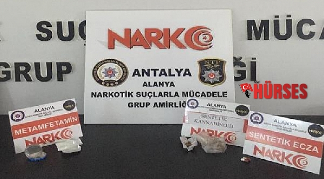 Alanya'da uyuşturucu operasyonu