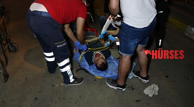 Antalya'da motosikletle otomobil çarpıştı: 2 yaralı