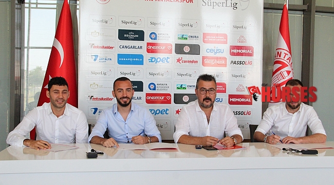 Antalyaspor'da iç transferde 3 imza