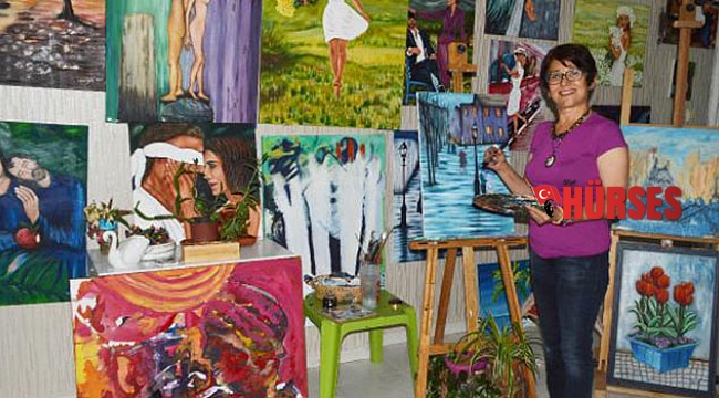 Atölyelerde sanat heyecanı