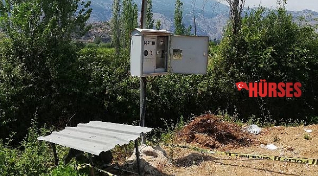Elektrik akımına kapılan emekli polis hayatını kaybetti